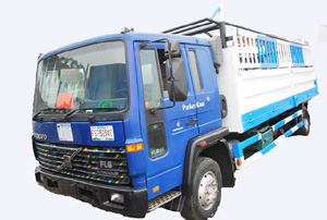 Scaffold Equipment Nigeria logistics fleet in Lagos