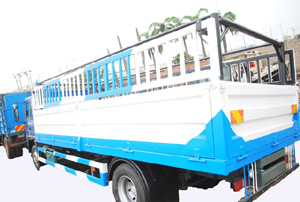 Scaffold Equipment Nigeria logistics fleet in Lagos